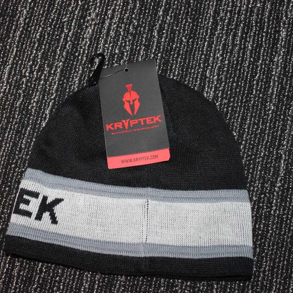 Kryptek Recon Beanie Black - Adult OS